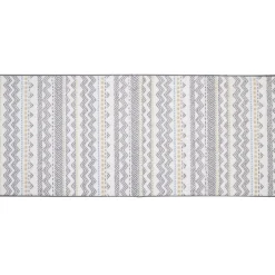 Tapis de cuisine imprimé ethnique vert 120x50cm