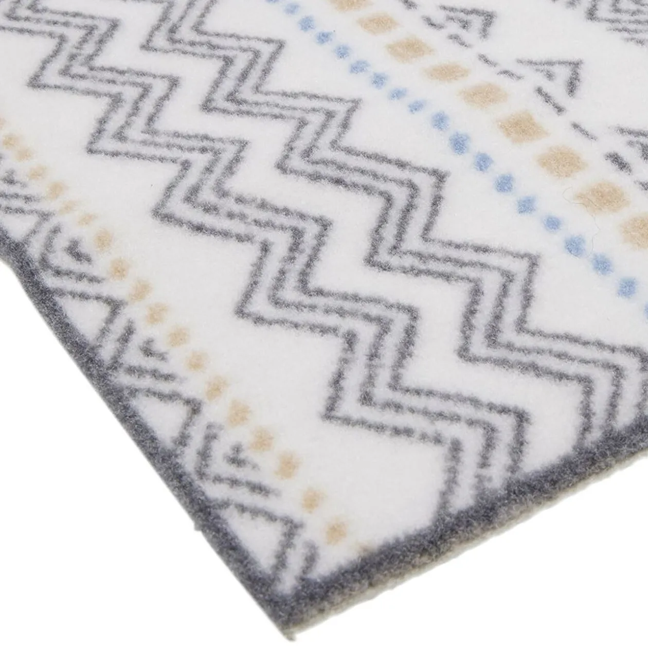 Tapis de cuisine imprimé ethnique vert 120x50cm