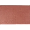 Tapis de cuisine latex uni rouge 80x50 cm
