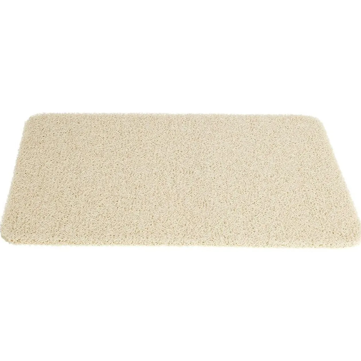 Tapis de douche anti-dérapant 60x40cm beige