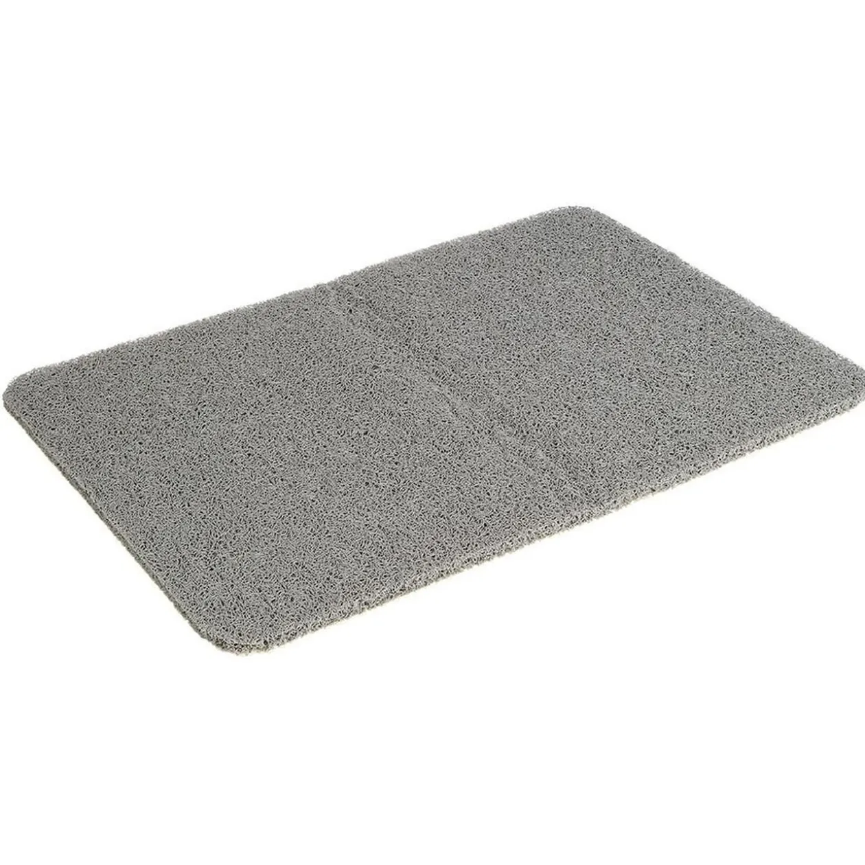 Tapis de douche anti-dérapant 60x40cm gris