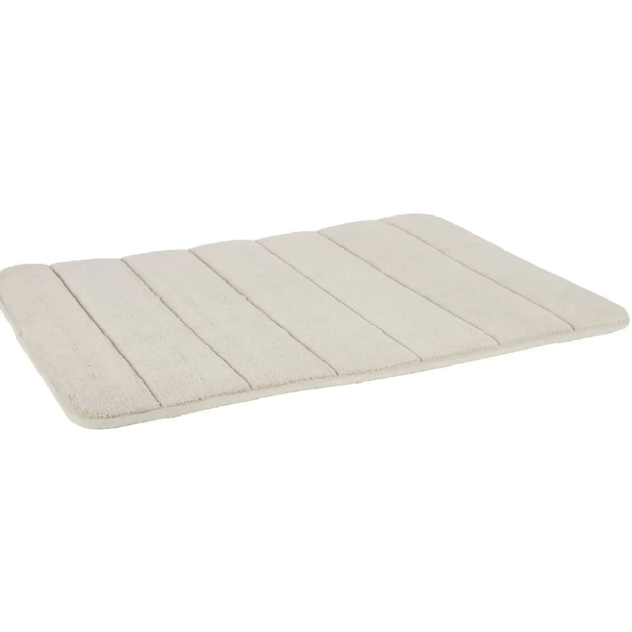 Tapis de salle de bain à mémoire forme taupe