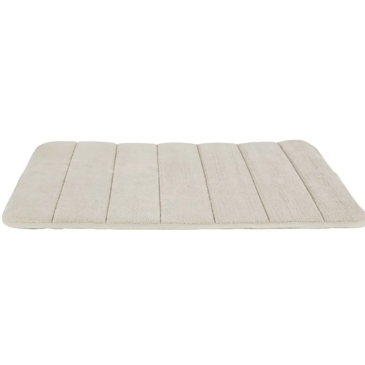 Tapis de salle de bain à mémoire forme taupe