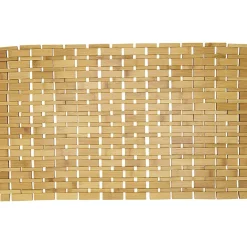 Tapis de salle de bain bambou rectangulaire 72x45 cm