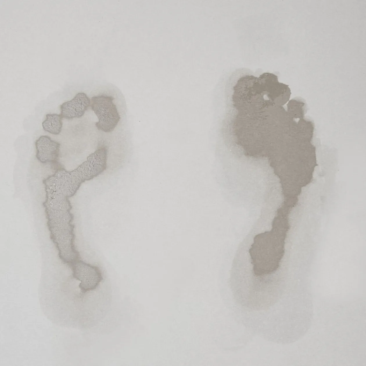 Tapis de salle de bain blanc magique