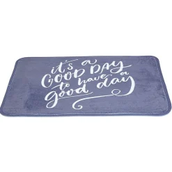 Tapis de salle de bain en microfibre