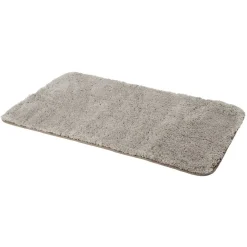 Tapis de salle de bain taupe