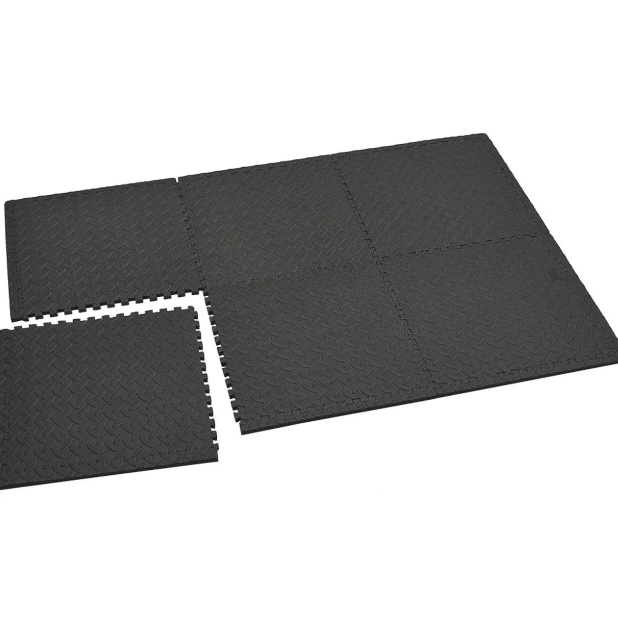 Tapis de sol multiusage noir x6