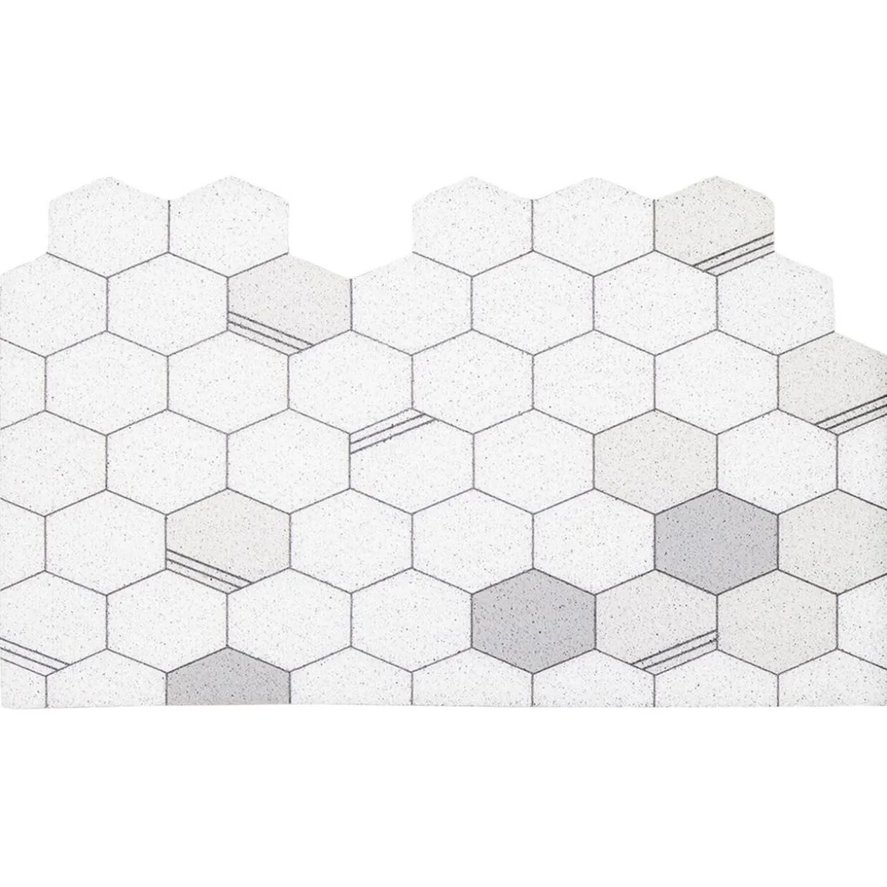 Tapis d'entrée intérieur antidérapant 75x45cm