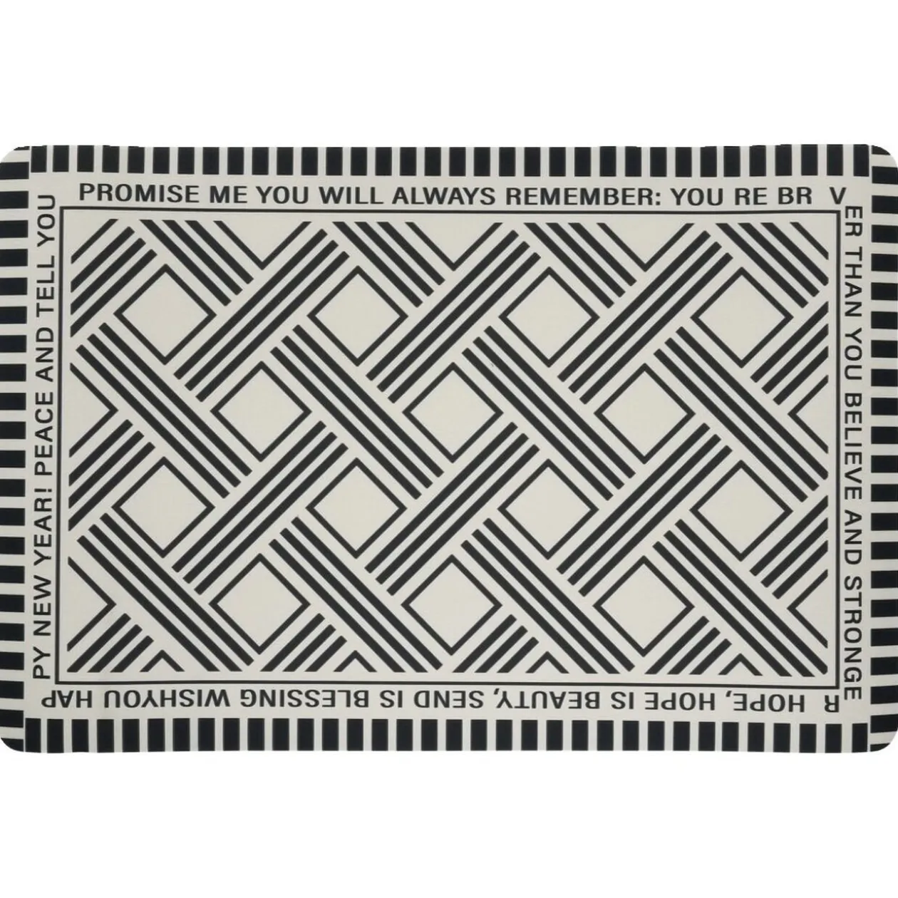 Tapis d'entrée intérieur 40x60cm - 3 modèles
