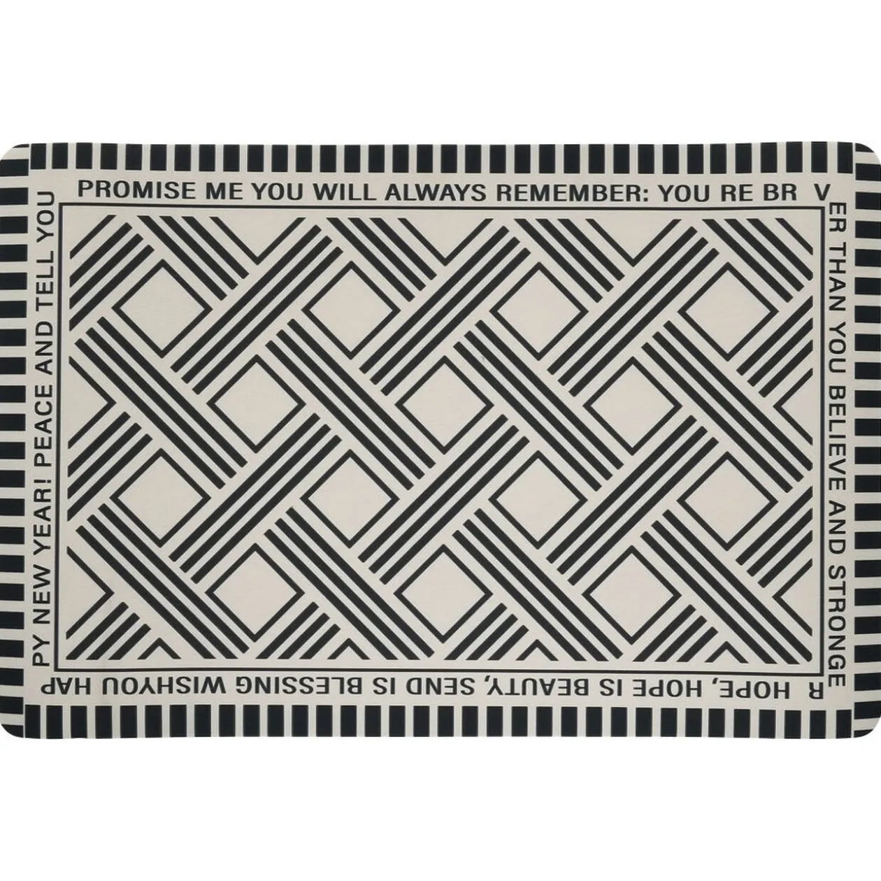 Tapis d'entrée intérieur 40x60cm - 3 modèles