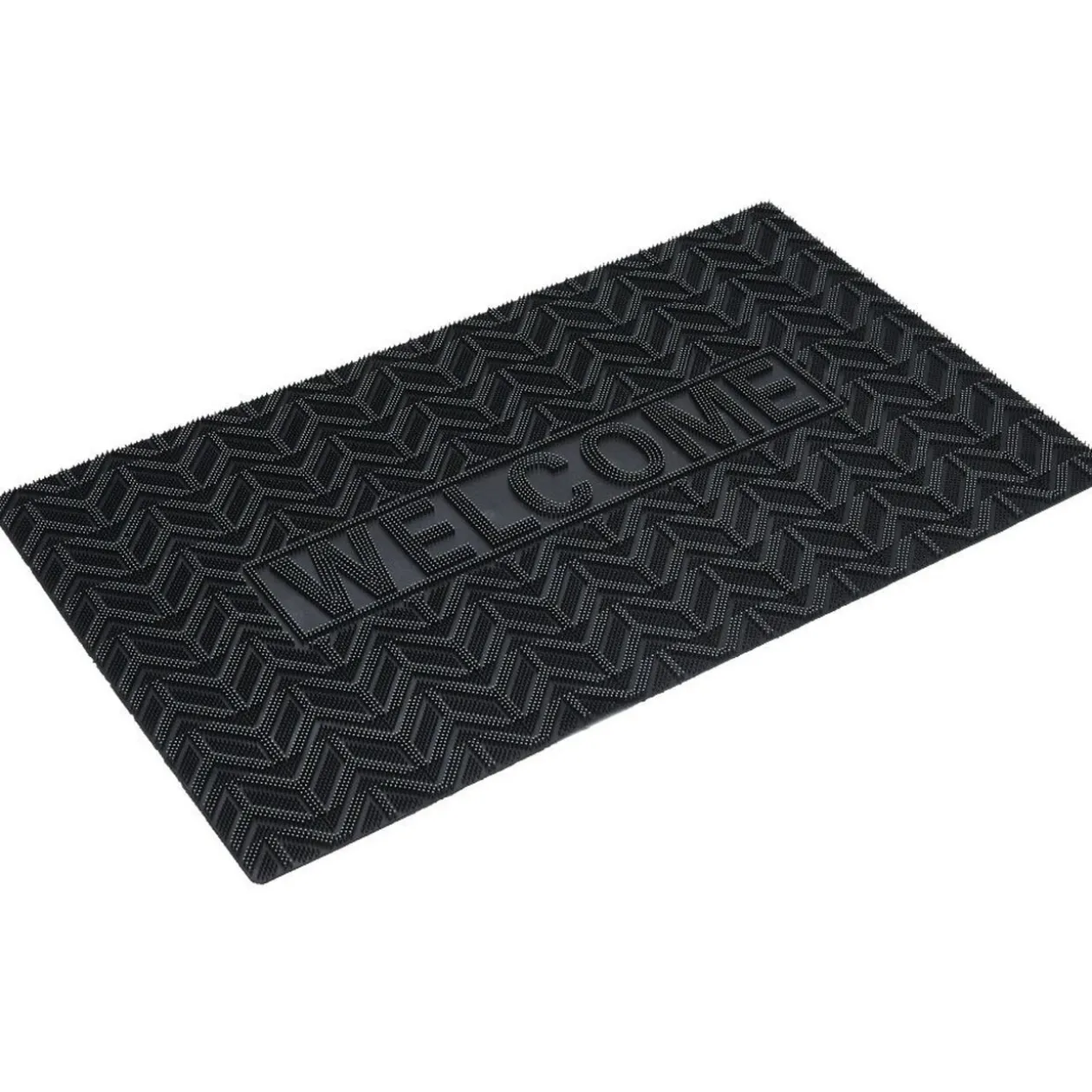 Tapis d'extérieur pvc design Welcome 44,5x74,5 cm