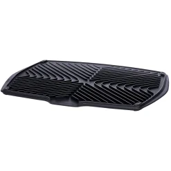 Tapis égouttoir à vaisselle en plastique noir