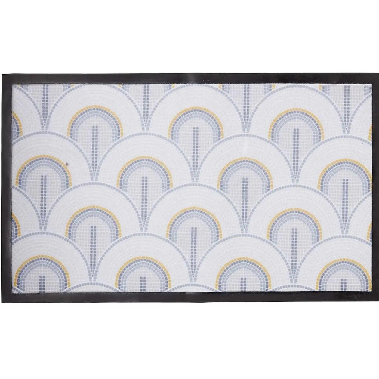 Tapis rectangulaire antipoussière antidérapant 45x75cm