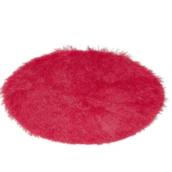 Tapis rond fausse fourrure Ø60cm
