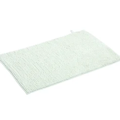 Tapis salle de bain chenille vert