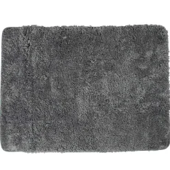 Tapis salle de bain gris