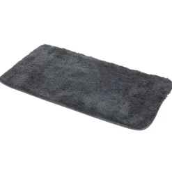 Tapis salle de bain gris