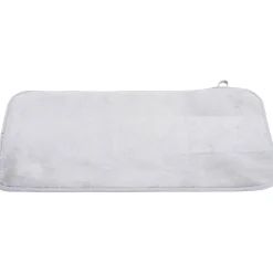 Tapis salle de bain gris