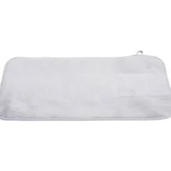 Tapis salle de bain gris