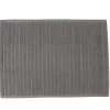 Tapis salle de bain gris éponge