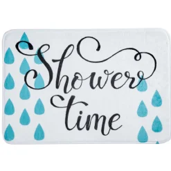 Tapis salle de bain microfibre