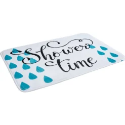 Tapis salle de bain microfibre