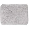 Tapis salle de bain uni gris