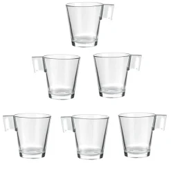 Tasse à café Luminarc transparente x 6