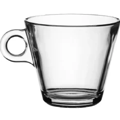 Tasse à cappuccino transparente