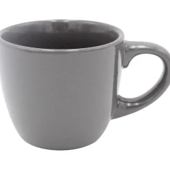 Tasse à expresso en faïence 10 cl uni gris