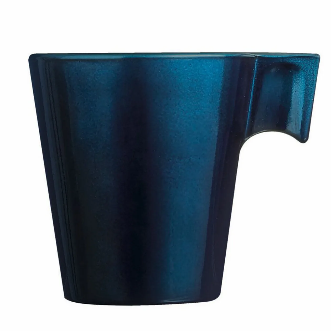 Tasse à expresso en verre trempé Luminarc flashy bleu pétrôle 8 cl