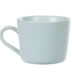 Tasse à thé ou capuccino en porcelaine vert d'eau