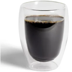 Tasse avec anse en verre double paroi 350ml