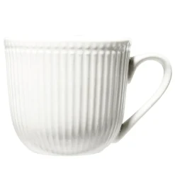 Tasse en porcelaine Colombe embossé blanc 250ml H8cm
