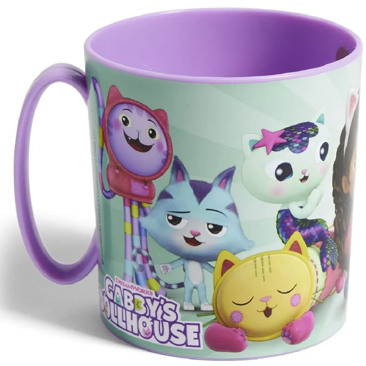 Tasse enfant Gabby et la Maison Magique plastique Ø7,6xH9cm