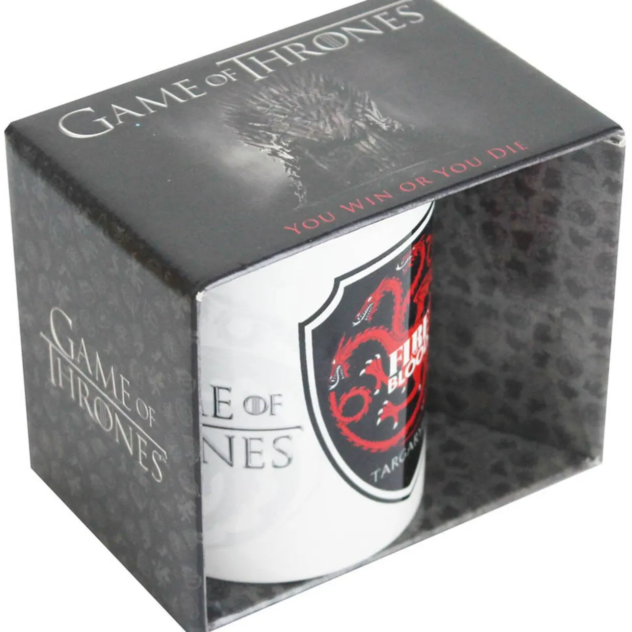 Tasse Game of Thrones céramique imprimé Dragon Targaryen