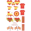 Tatoo éphémère pour supporter Espagne