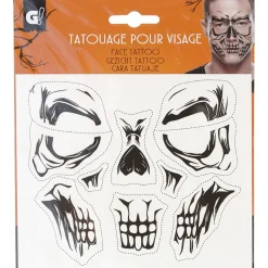 Tatouage pour visage Halloween