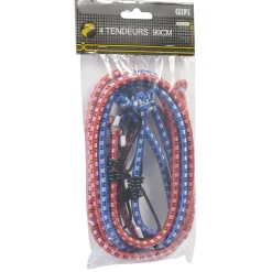 Tendeur rouge et bleu 90 cm x4