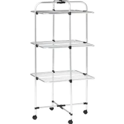 Étendoir à linge 3 niveaux séchoir tour 30m