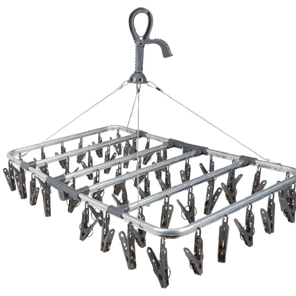 Étendoir à linge séchoir à suspendre 46 pinces