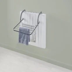 Étendoir à linge séchoir adaptable sur radiateur 18m