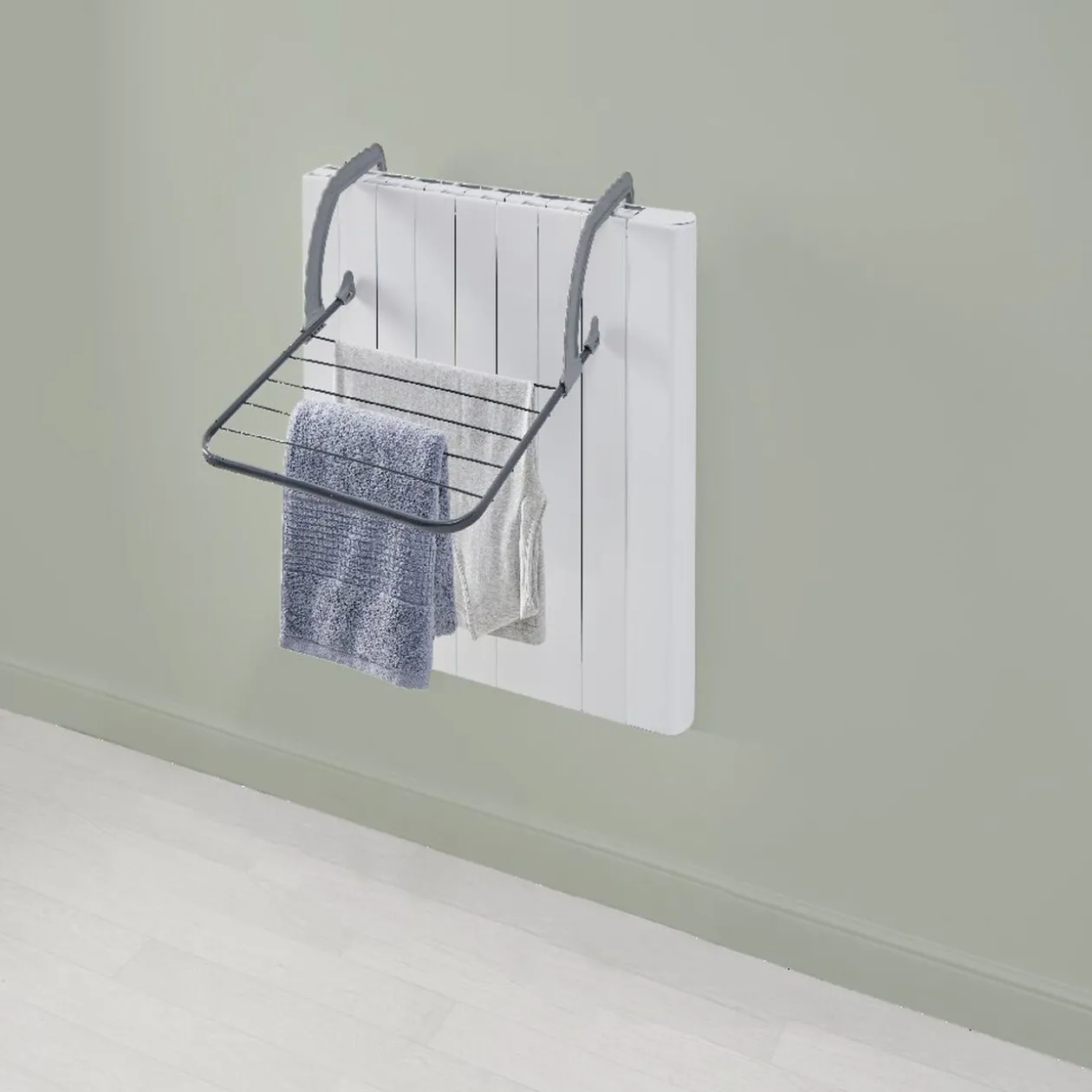 Étendoir à linge séchoir adaptable sur radiateur 18m