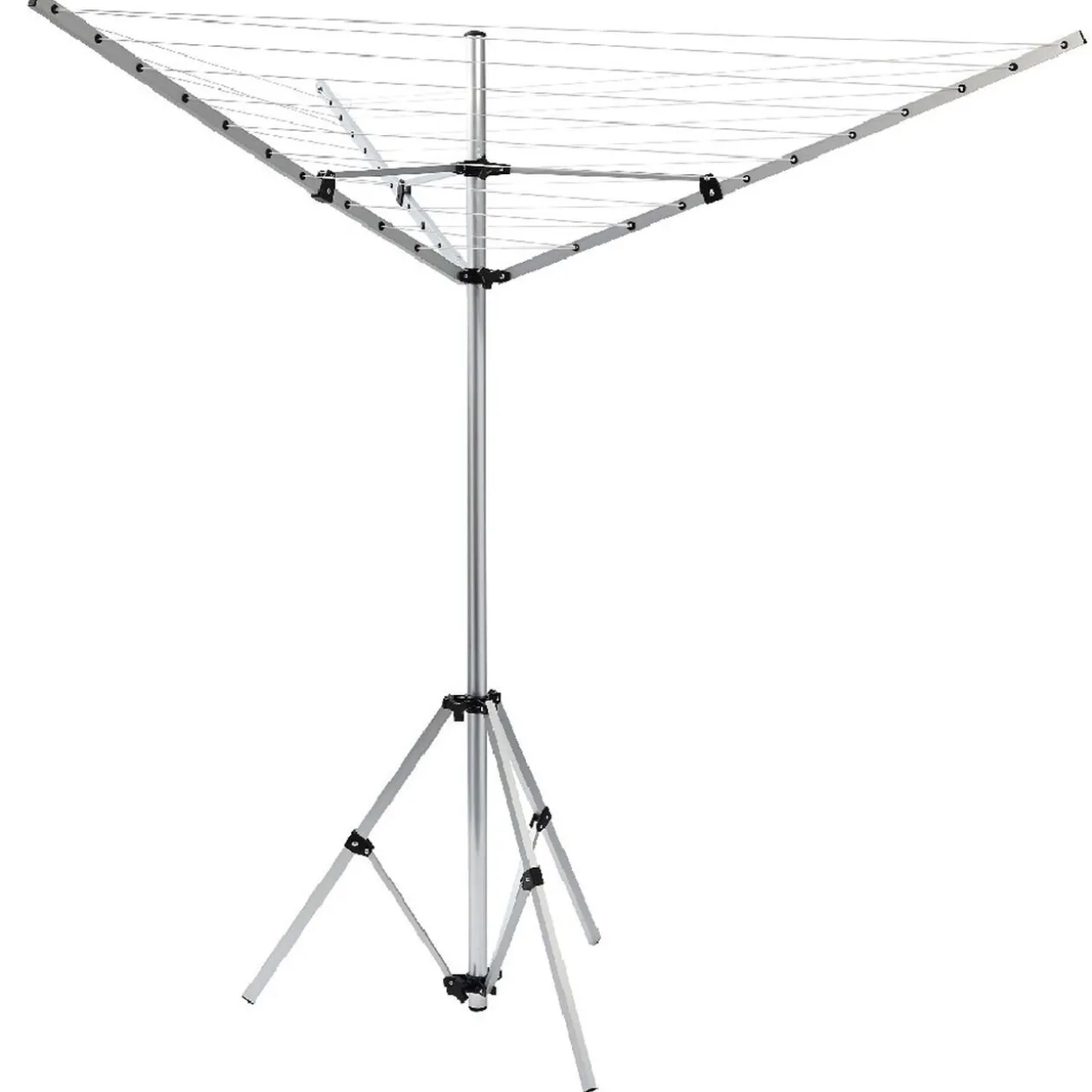 Étendoir à linge trépied séchoir parapluie 30m