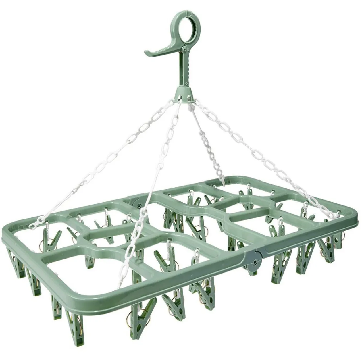 Étendoir à suspendre séchoir à linge 32 pinces