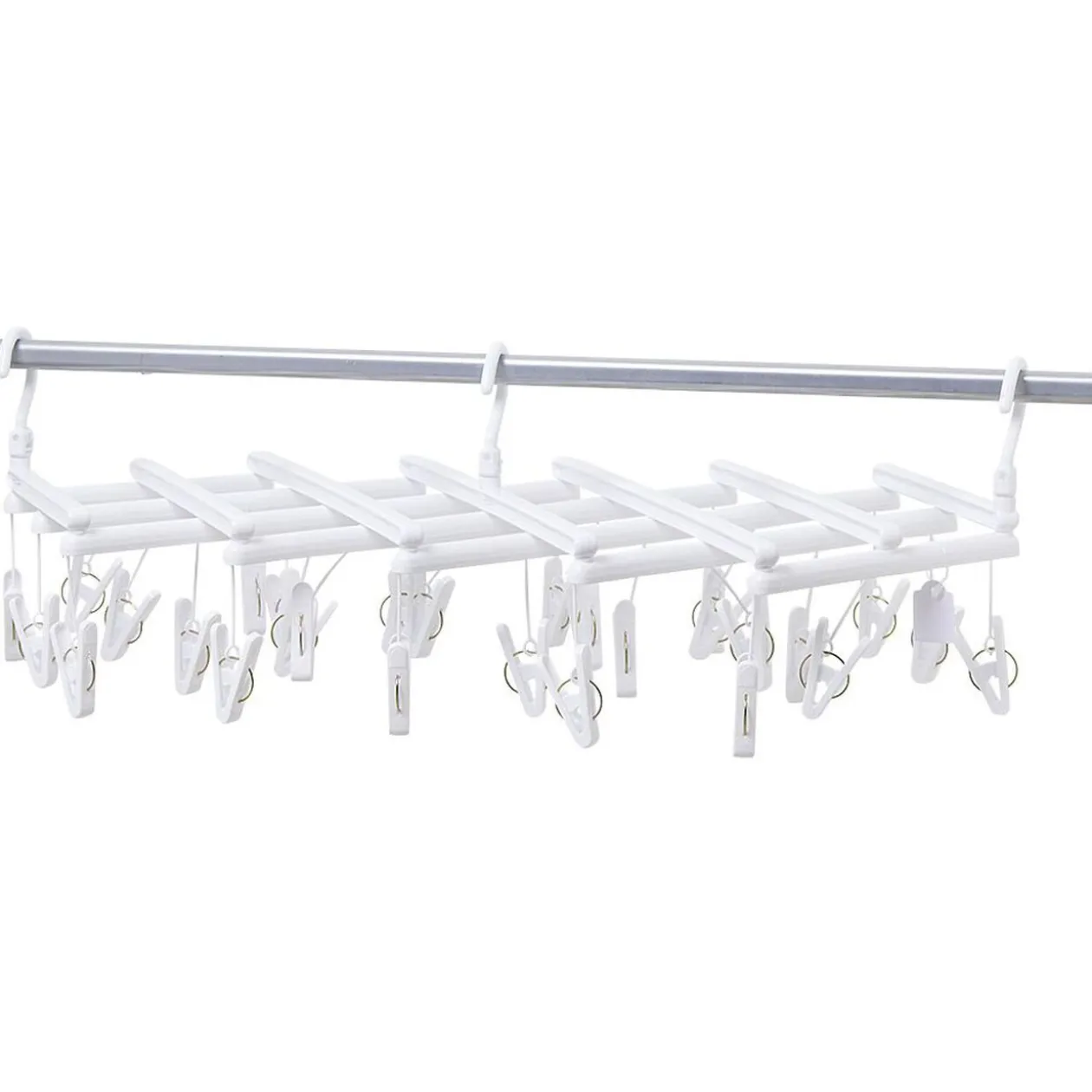 Étendoir extensible à suspendre séchoir à linge 29 pinces