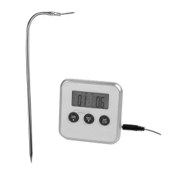 Thermomètre de cuisine à sonde minuteur