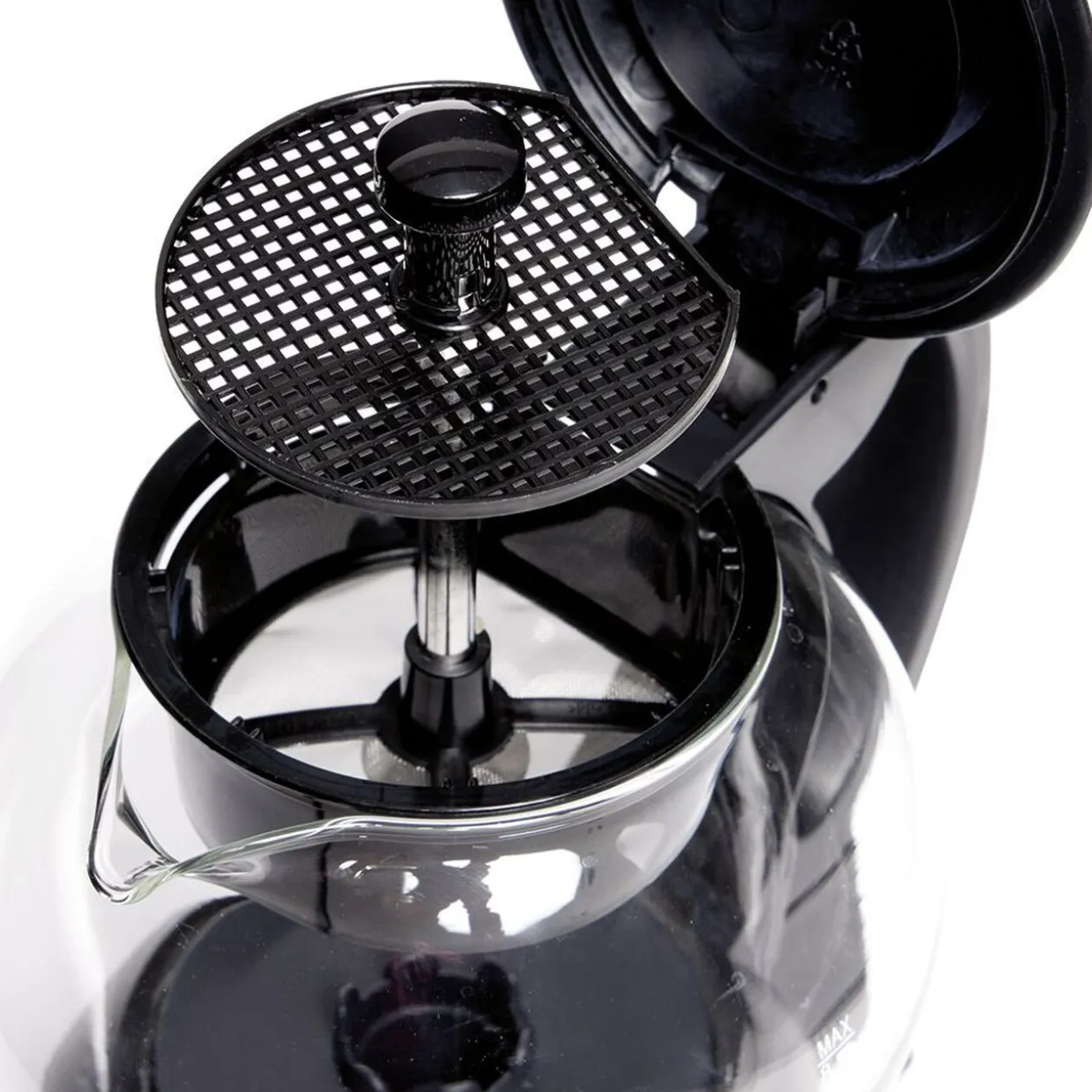 Théière électrique noire