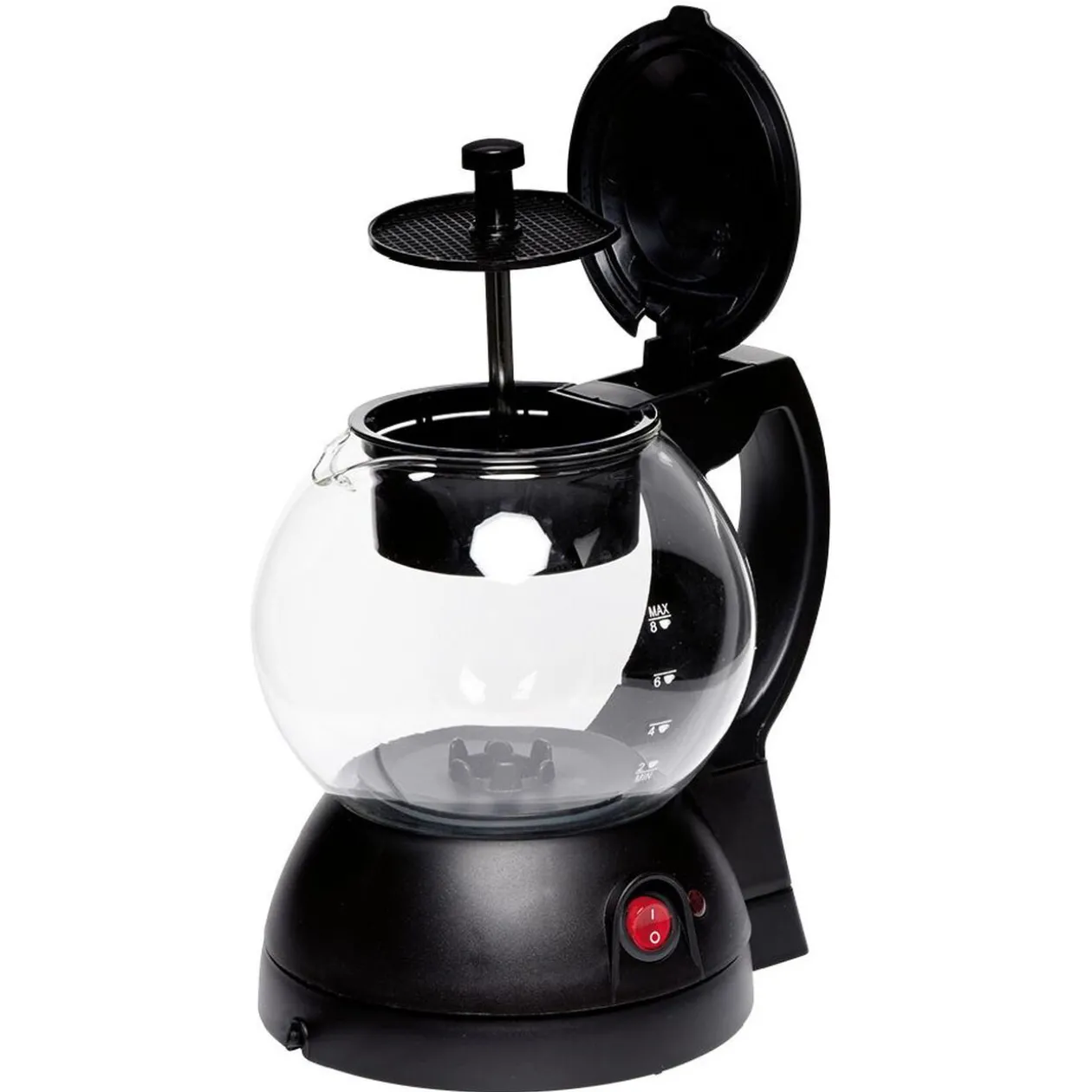 Théière électrique noire